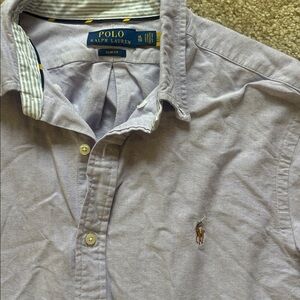 Polo by Ralph Lauren Lavender Slim Fit Oxford Button-Down Shirt